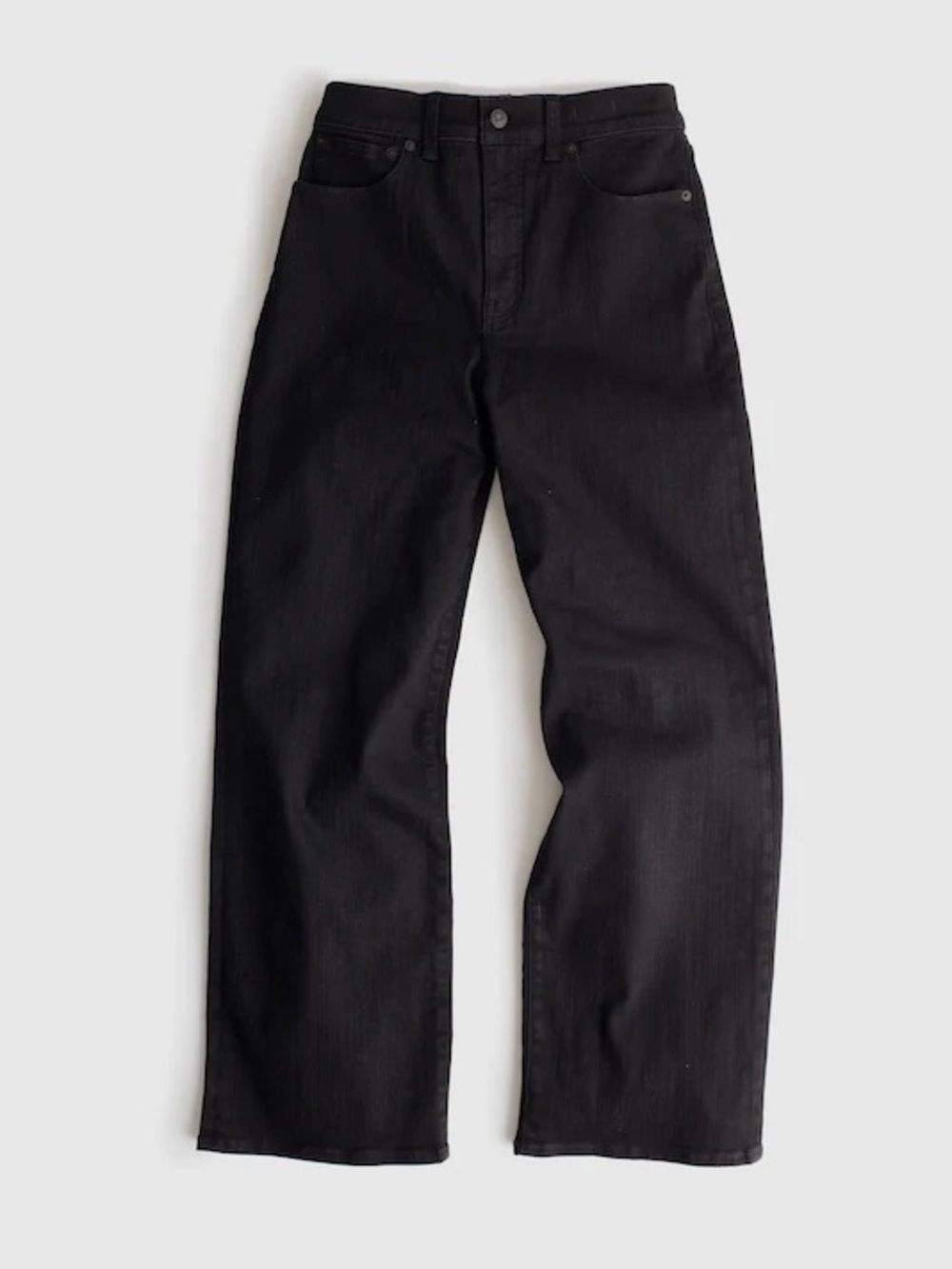Madewell The Perfect Vintage Wide-Leg Jean in Black Wash NM234 Size 29 - Picture 6 of 14